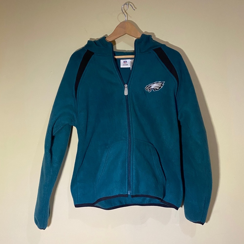 KIDS Philadelphia Eagles Zip-up hoodie, Size L